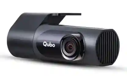  Qubo Car Dash Camera Pro X 3MP 1296p from Hero Group | Made in India | Super Capacitor| Wide Angle View | Emergency Recording | S